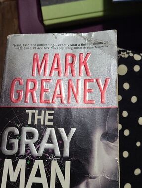 Mark Greaney "The Gray Man" Paperback - Black, Gray, Red